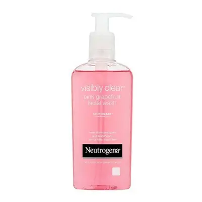 Neutrogena Visibly Clear Oil-Free Pink Grapefruit Facial Acne Wash (200ml)