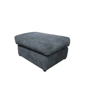 (Footstool, Grey) Atrani Jumbo Cord Fabric Sofa