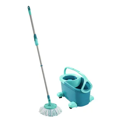 Leifheit Disc Floor Mop Set Home Twist Rotating Head Cleaner Spin Bucket Set