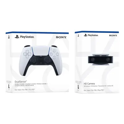 PlayStation DualSense White Controller + HD Camera (PS5)