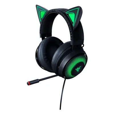 Razer Kraken Kitty Quartz Edition - Cat Ears USB Gaming Headset, Chroma Lighting, Wired for Cros