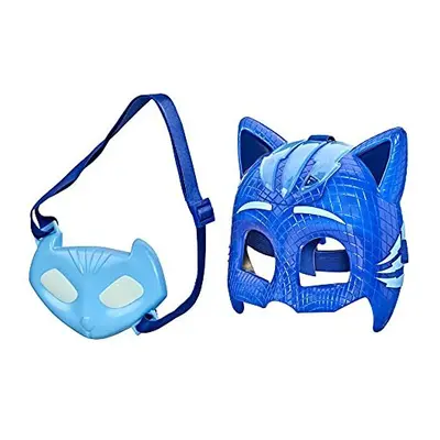 PJ MASKS F21495X1 Deluxe Set, Preschool Dress-Up Toy, Light-up Mask and Catboy Amulet Accessory 