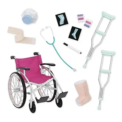 Our Generation BD37432 Heals On Wheels Doll Accessories, Various