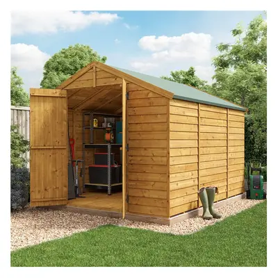 (10x8, Windowless) BillyOh Keeper Overlap Apex Shed