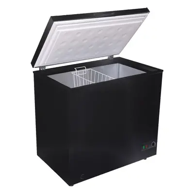 SIA CHF200B Black Freestanding 201L Chest Freezer