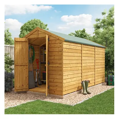 (12x6, Windowless) BillyOh Keeper Overlap Apex Shed