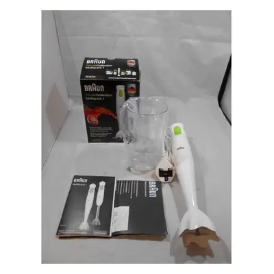 Braun MultiQuick MQ100 Soup Hand Blender - White