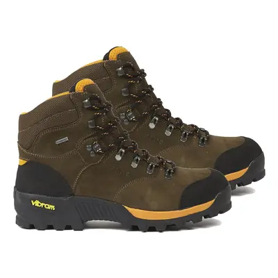 (8, Brown Sepia) AIGLE Altavio Gore Tex Waterproof Hiking Boots - ankle support hard wearing sol