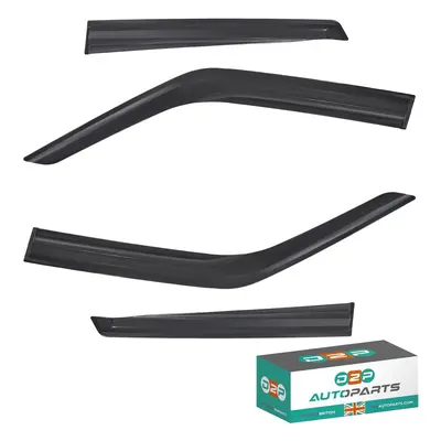 FRONT & REAR WIND DEFLECTORS FOR NISSAN JUKE F15 SUV (4 PIECES)