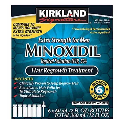 Kirkland Signature Minoxidil Topical Solution Months Supply