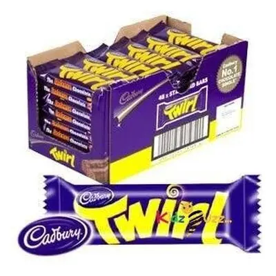 (2 Box) Cadbury Twirl Chocolate Bars