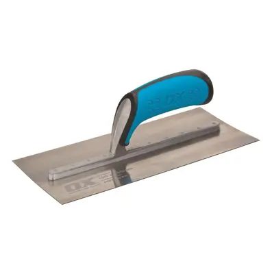 (120 x 356mm) OX Pro Plasterers Trowel with Duragrip Handle Carbon Steel (Various Sizes)