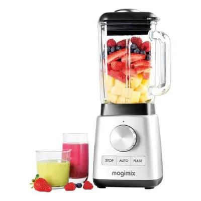 Magimix Power 1.8 Litre Blender with Accessories - Satin Steel