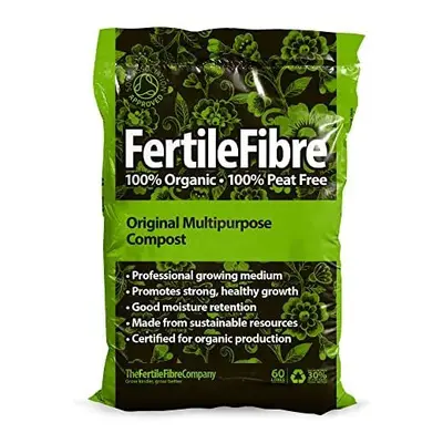 Fertile Fibre Organic Peat Free Multipurpose Compost Litres