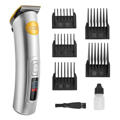 Geepas Digital Cordless Hair Clipper Professional Hair Trimmer