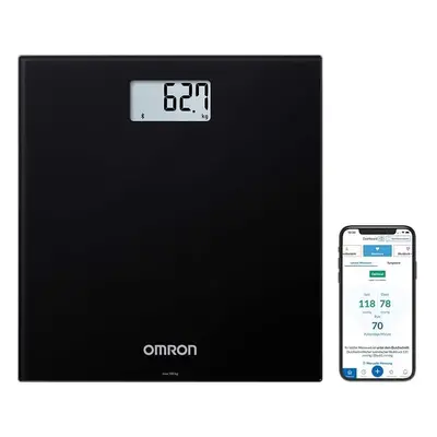 Omron Bathroom Digital Weighing Scales with Bluetooth Compatibility