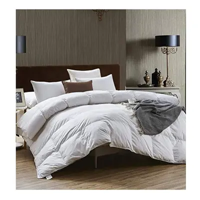 GOOSE Feather Down Quilt [SINGLE] 13.5 Tog Luxury Comforter Deluxe Duvet, Best Hotel Quality, Su