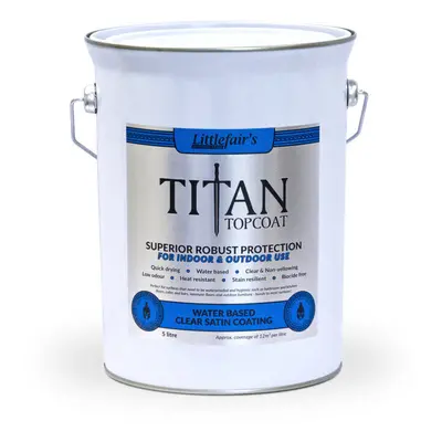 (5ltr, Satin) Titan Topcoat Surface Protection