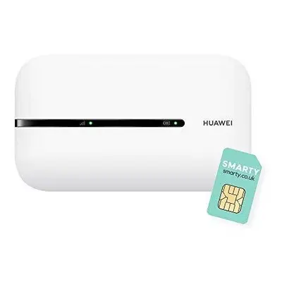 Huawei E5576-320, Portable 4G Low Cost Travel Wi-Fi, Roams on all World Networks, Genuine UK War