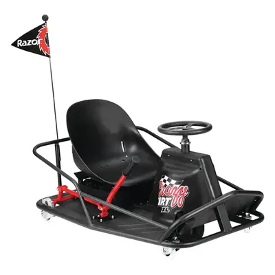 Razor Black Crazy Cart XL- 36V Battery Powered Drifting Ride For years +