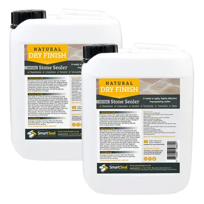 (2 x Litres) Smartseal Stone Sealer, Sandstone Sealer, Natural Stone Sealer, Dry Invisible, Impr