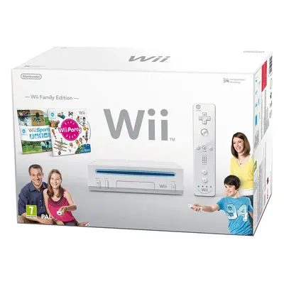 Nintendo Wii Console Family Edition - Wii Party & Sports