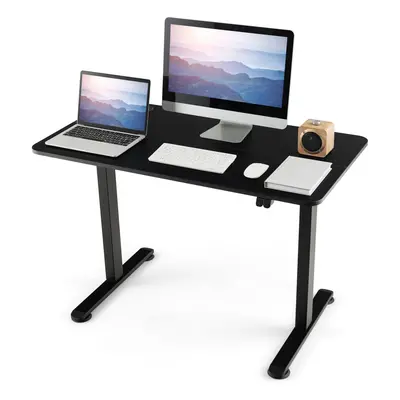 110 x cm Height Adjustable Standing Desk with Motor Ergonomic Table