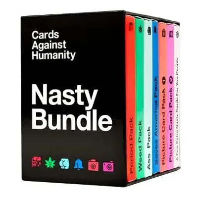 Cards Against Humanity: Nasty Bundle themed packs + new cards