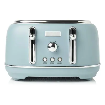 Haden Highclere Toaster - Electric Stainless-Steel Toaster with Reheat and Defrost Functions - 1