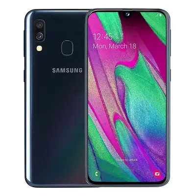 Samsung Galaxy A40 64GB 4GB Ram Black Dual SIM Smartphone New