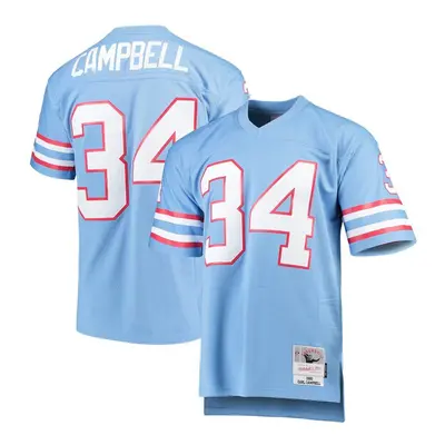 (Men's-XXL, Blue) T-Shirt Houston Oilers Earl Campbell Jersey - Men's