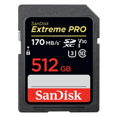 Sandisk Exrteme PRO GB memory card SDXC Class UHS-I