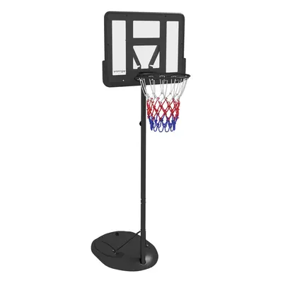 SPORTNOW 1.7-2.3m Basketball Hoop and Stand w/ Weighted Base, Wheels - Black