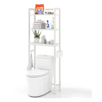 3-Tier Over-The-Toilet Storage Shelf Space Saving Metal Bathroom Organizer