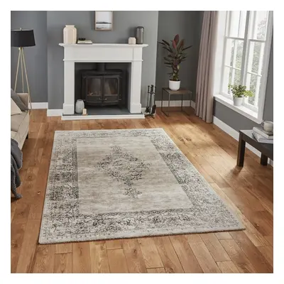 (120x170cm) Milano N9695 Rugs in Beige High Dense Soft Durable Mats