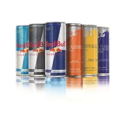 (Tropical Fruit, x 250ml) Red Bull Energy Drink 250ml Cans with Taurine