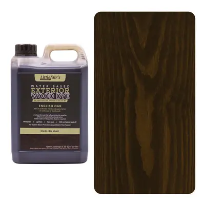 (5ltr, English Oak) Exterior Wood Dye - Traditional Colours