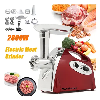 2800W Electric Meat Mincer Food Grinder Sausage Maker With Blades