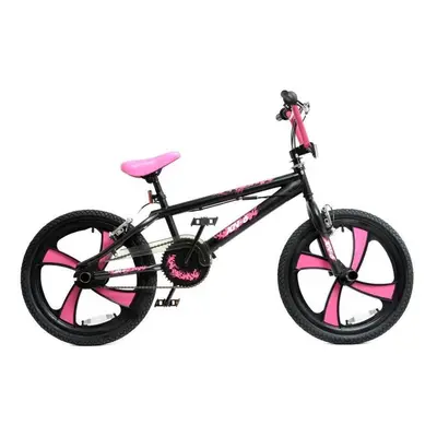 (Black / Pink) XN BMX Freestyle 20" MAG Wheel Kids Bike Colours