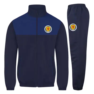 (2XL) Scotland Mens Tracksuit Jacket & Pants Set OFFICIAL Football Gift