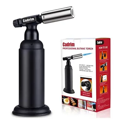 Big Butane Torch Kitchen Large Professional Powerful and Strong Blow Torch and Refillable Cookin