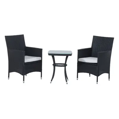 Outsunny Bistro Garden Furniture Set | Rattan Furniture Set