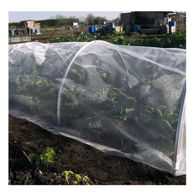 (Large, 4) Aluminium Hoops Semi Circular Garden Cloche Tunnel