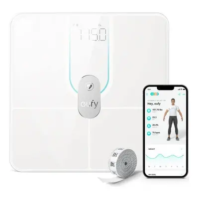 eufy Smart Scale P2 Pro, Weight Scale With Wi-fi, Bluetooth, Measurements Including Weight, Hear