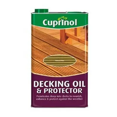 Cuprinol Uv Guard Decking Oil Exterior Woodcare, Natural