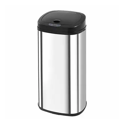 Morphy Richards Kitchen Bin with Infrared Sensor Technology, Square, Silver, Litre