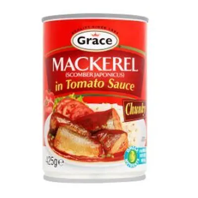 Grace Mackerel in Tomato Sauce 425g (Pack of 12)