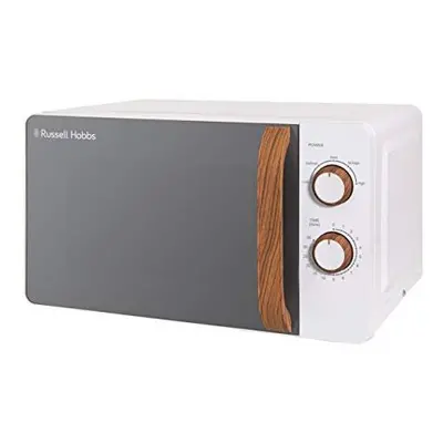 Russell Hobbs RHMM713 Scandi Compact White Manual Microwave