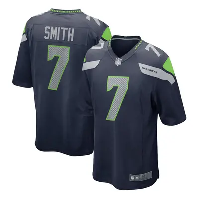 (Men's-L, Navy) T-Shirt Seattle Seahawks Geno Smith Jersey - Men's/Women's/Youth