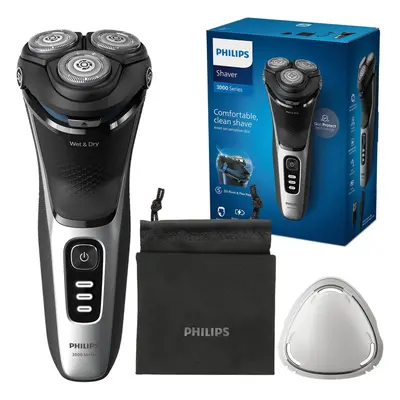 Philips Electric Shaver Series - Wet & Dry Electric Shaver for Men with SkinProtect Technology, 